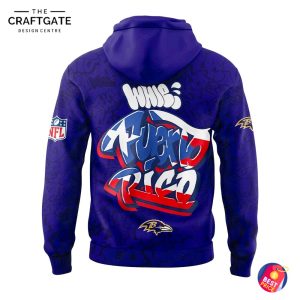 Baltimore Ravens 2025 Heritage Celebration Series Puerto Rican Hoodie