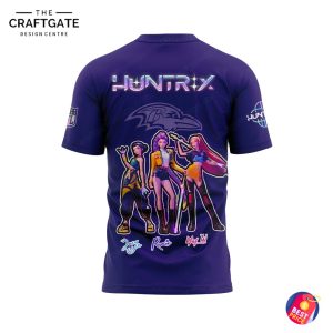 Baltimore Ravens x K-Pop Demon Hunters Hoodie