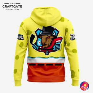 Bloomington Bison x SpongeBob 2025 New Hoodie