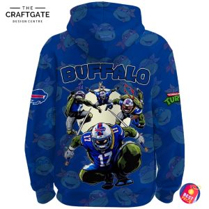 Buffalo Bills Teenage Mutant Ninja Turtzes 2025 Hoodie