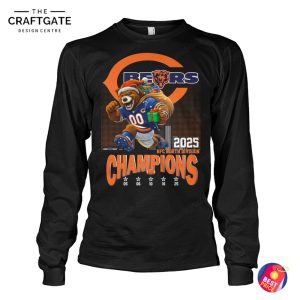 Chicago Bears 2025 NFC North Division Champions T-Shirt