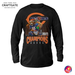 Chicago Bears 2025 NFC North Division Champions T-Shirt
