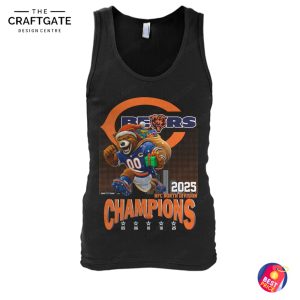 Chicago Bears 2025 NFC North Division Champions T-Shirt