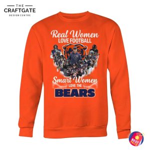 Chicago Bears Real Women Love Football T-Shirt