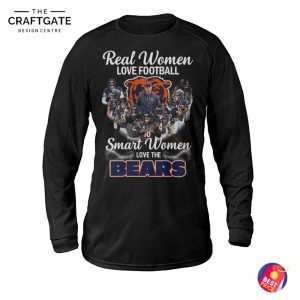 Chicago Bears Real Women Love Football T-Shirt