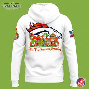 Denver Broncos x Grinch Merry Christmas New Hoodie