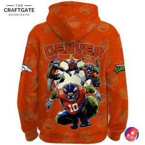 Denver Broncos x Teenage Mutant Ninja Turtzes New Hoodie