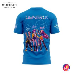 Detroit Lions 2025 KPop Demon Hunters New Hoodie