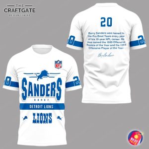 Detroit Lions 2025 Sander Barry Hoodie