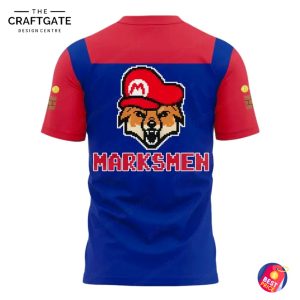 Fayetteville Marksmen 2025 Mario Version 3D T-Shirt