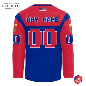 Fayetteville Marksmen x Mario 2025 Special Edition Hockey Jersey