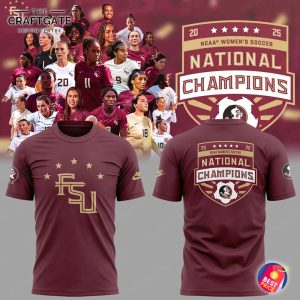 Florida State Seminoles 2025 NCAA Women's Soccer Champions Hoodie