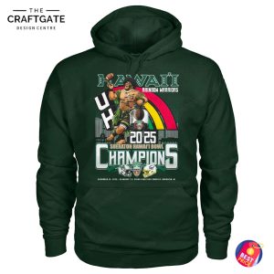 Hawaii Rainbow Warriors 2025 Sheraton Hawai'i Bowl Champions T-Shirt