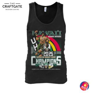 Hawaii Rainbow Warriors 2025 Sheraton Hawai'i Bowl Champions T-Shirt