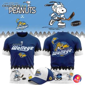 Idaho Steelheads x Snoopy Peanuts Night Hoodie