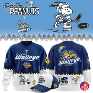 Idaho Steelheads x Snoopy Peanuts Night Hoodie