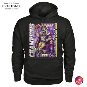 James Madison Dukes Sun Belt Conference Champion T-Shirt