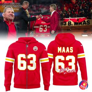 Kansas City Chiefs A Fan Bill Maas 2025 New Hoodie
