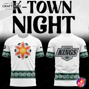 Los Angeles Kings 2026 K-Town Night New Hoodie