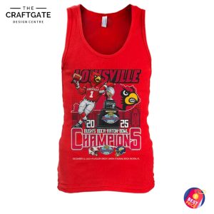 Louisville Cardinals 2025 Bush's Boca Raton Bowl Champions T-Shirt