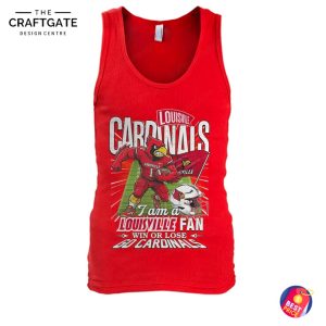 Louisville Cardinals I Am A Fan Win Or Lose T-Shirt