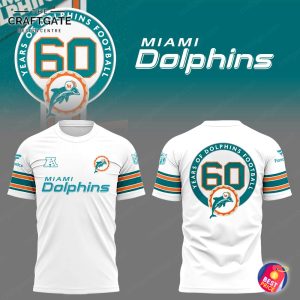 Miami Dolphins 60 Years New Hoodie