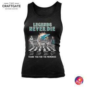 Miami Dolphins Legends Never Die Thank You For The Memories T-Shirt