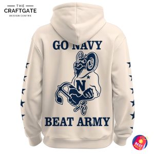 Navy Midshipmen 2025 Beat Army Hoodie