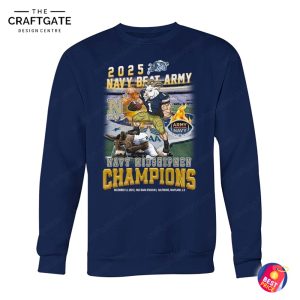 Navy Midshipmen 2025 Champions T-Shirt