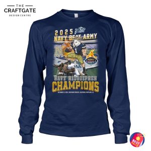 Navy Midshipmen 2025 Champions T-Shirt