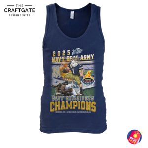 Navy Midshipmen 2025 Champions T-Shirt
