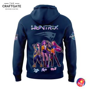 New England Patriots 2025 KPop Demon Hunters New Hoodie