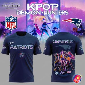 New England Patriots 2025 KPop Demon Hunters New Hoodie
