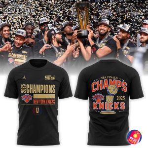 New York Knicks NBA Cup 2025 Champions New Hoodie