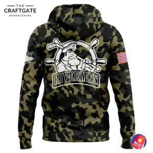 Peoria Rivermen 2025 Military Appreciation Night Hoodie
