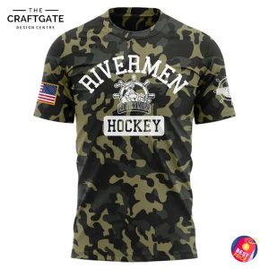 Peoria Rivermen 2025 Military Appreciation Night Hoodie