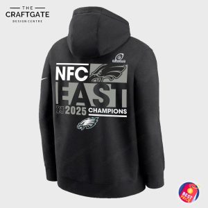 Philadelphia Eagles 2025 NFC East Champions Hoodie