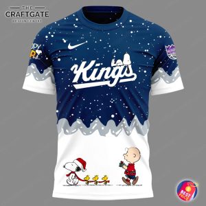 Sacramento Kings x Peanuts Night Merry Christmas New Hoodie