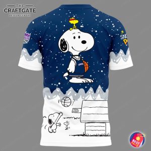 Sacramento Kings x Peanuts Night Merry Christmas New Hoodie