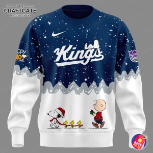 Sacramento Kings x Peanuts Night Merry Christmas New Hoodie