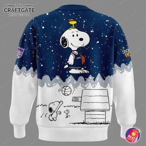 Sacramento Kings x Peanuts Night Merry Christmas New Hoodie