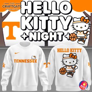 Tennessee Volunteers x Hello Kitty Night 2025 New Hoodie