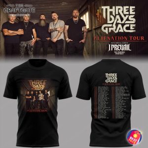 Three Days Grace Alienation Tour New Hoodie