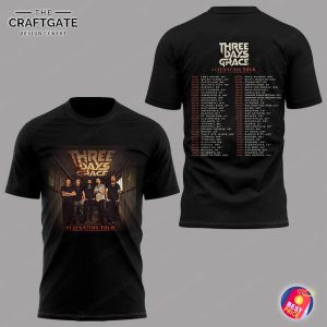 Three Days Grace Alienation Tour New Hoodie