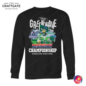 Tulane Green Wave 2025 American Athletic Conference T-Shirt