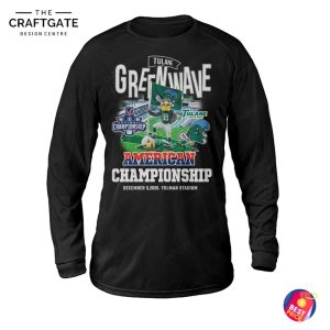 Tulane Green Wave 2025 American Athletic Conference T-Shirt