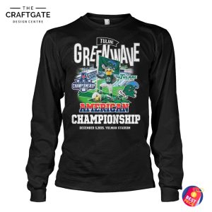 Tulane Green Wave 2025 American Athletic Conference T-Shirt