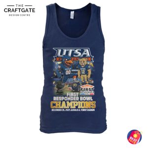 UTSA Roadrunners 2025 Champions First Responder Bowl T-Shirt