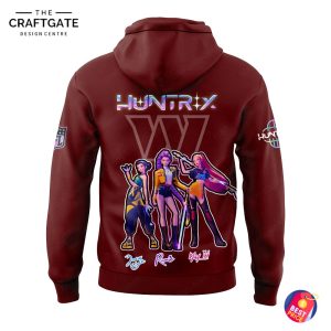 Washington Commanders 2025 KPop Demon Hunters New Hoodie