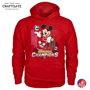 Wisconsin Badgers x Mickey Mouse 2025 Champions T-Shirt